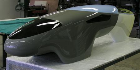 PAC-Car II is under manufacturing at Esoro (January 2005)